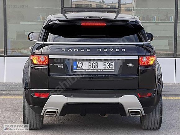 SAHRA MOTORS'DAN RANGE ROVER Evoque CAM TAVAN-MERIDIAN-ISITMA
