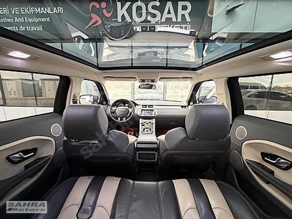 SAHRA MOTORS'DAN RANGE ROVER Evoque CAM TAVAN-MERIDIAN-ISITMA