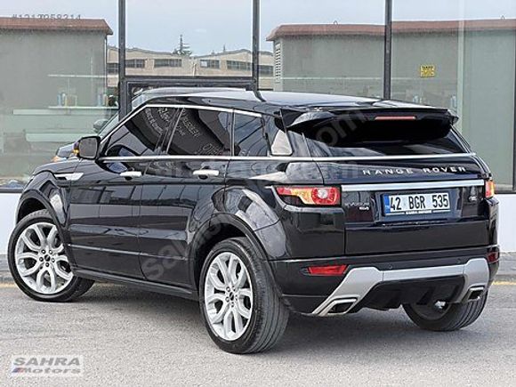 SAHRA MOTORS'DAN RANGE ROVER Evoque CAM TAVAN-MERIDIAN-ISITMA