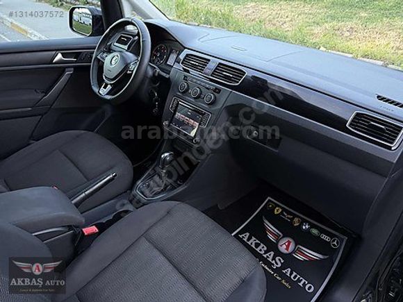 HATASIZ 2018 CADDY 2.0TDİ DSG EXCLUSİVE/K.ISITMA/LEDFAR/G.GÖRÜŞ