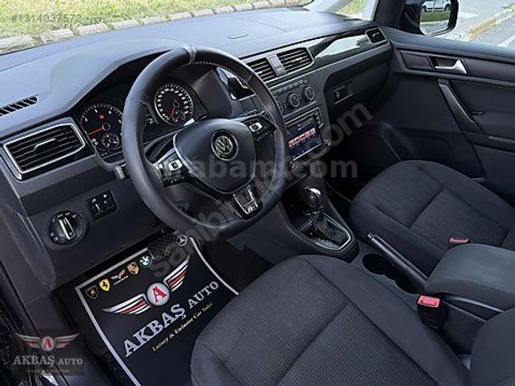 HATASIZ 2018 CADDY 2.0TDİ DSG EXCLUSİVE/K.ISITMA/LEDFAR/G.GÖRÜŞ