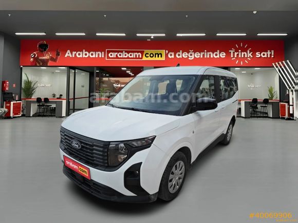 Galeriden Ford Tourneo Courier 1.5 EcoBlue Deluxe 2024 Model Adıyaman 77.336 km Beyaz