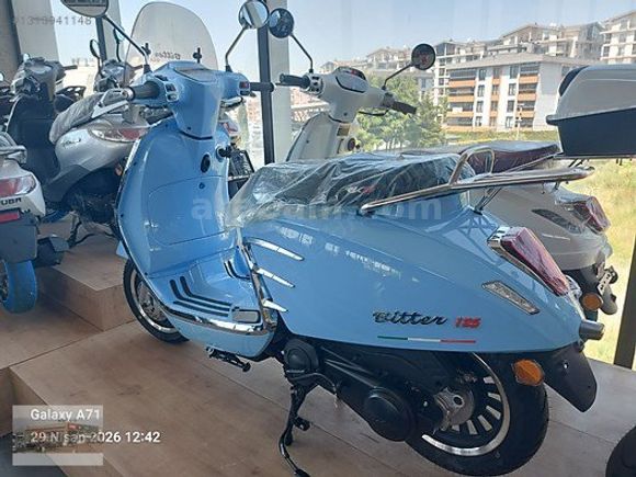 RKS BİTTER 125 SCOOTER/ NAKİTE: