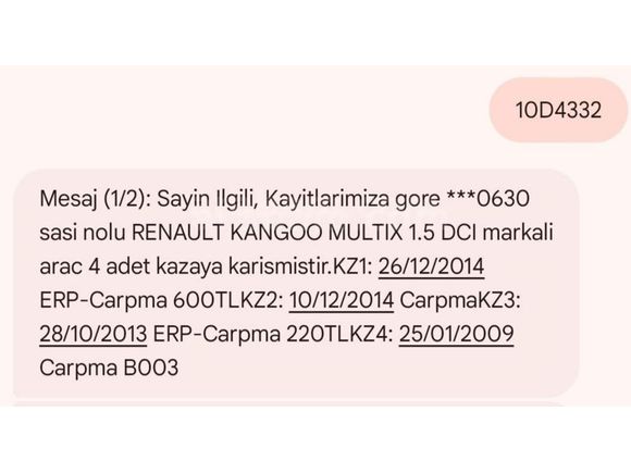 2008 Yeni Kasa Kangoo - Yeni Vizeli