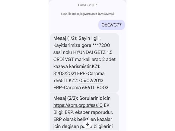 Sahibinden  Getz Sanruflu