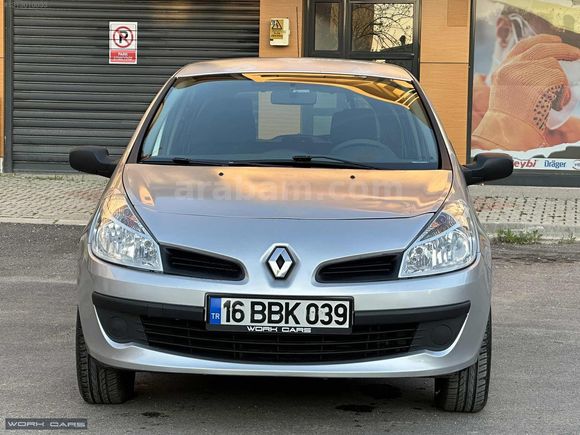 WORK CARS 2008 CLİO 3 BAKIMLI TEMİZ ARAÇ KAPUT TAVAN BOYASIZDIR
