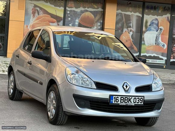 WORK CARS 2008 CLİO 3 BAKIMLI TEMİZ ARAÇ KAPUT TAVAN BOYASIZDIR