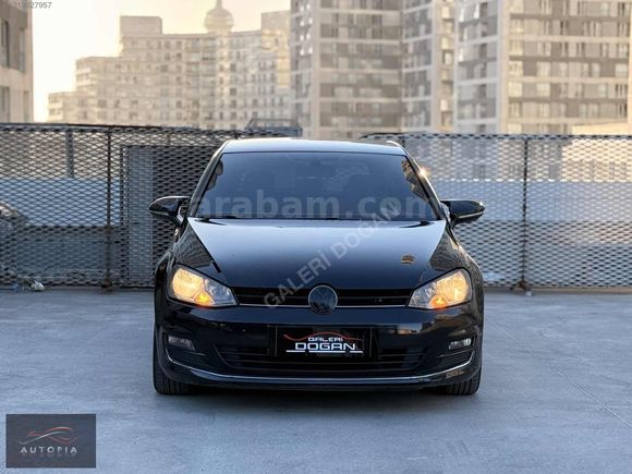 2014 VW GOLF 1.6TDI SİYAH İÇİ BEJ HATASIZ EMSALSİZ OTOMATİK