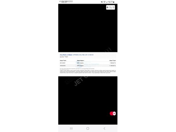 CİTROEN ELYSEE 2017 MODEL 217 BIN KM