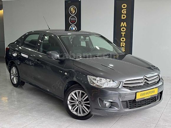 OGDMOTORS/CİTROEN C-ELYSEE 1.6 HDİ EXCLUSİVE 101.000 KM HATASIZ