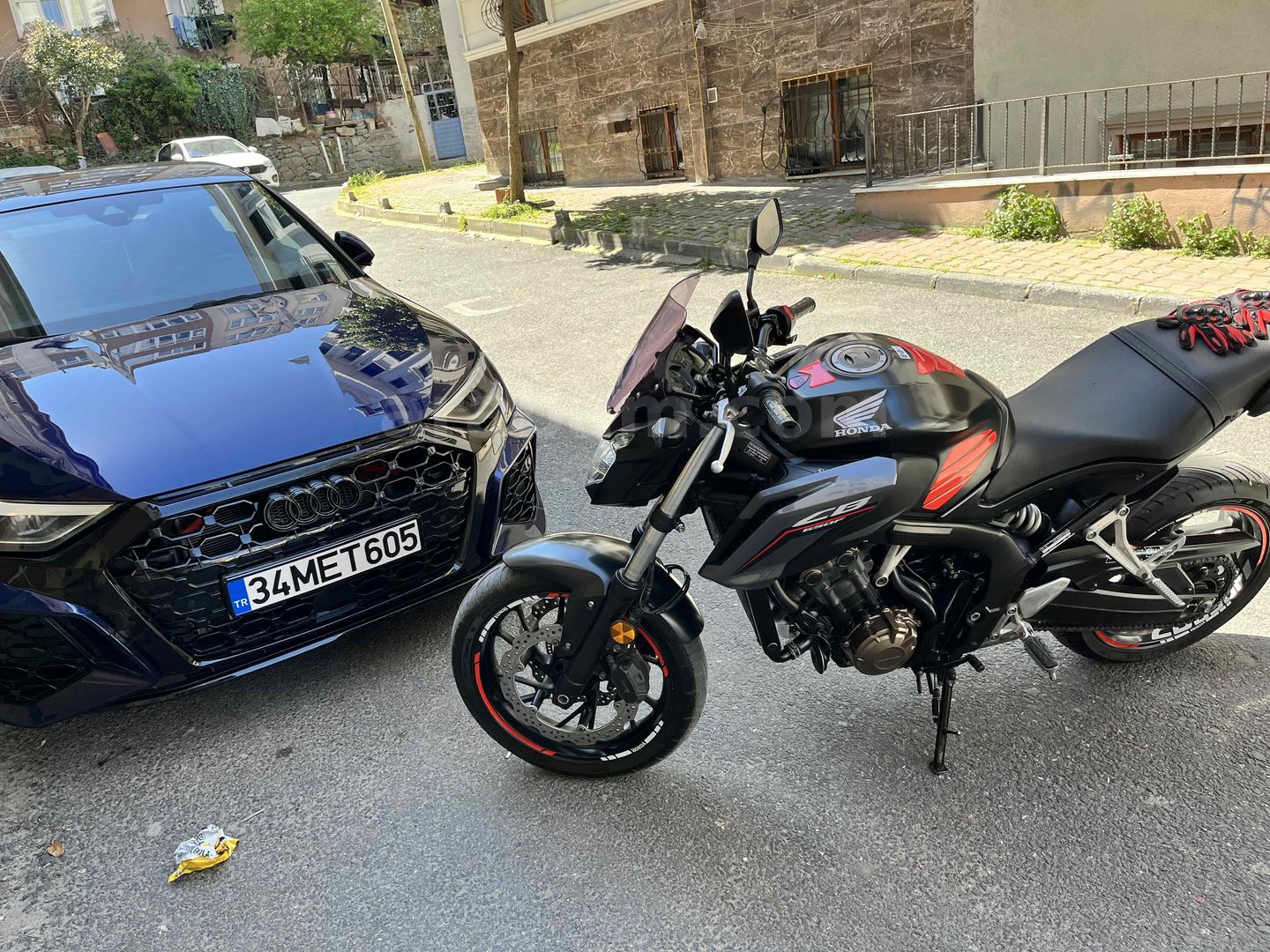 Sahibinden Honda CB 650 F 2018 Model İstanbul 49.785 km Füme