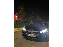 Sahibinden Honda Civic 1.6i VTEC Elegance 2021 Model  62000 km Mavi