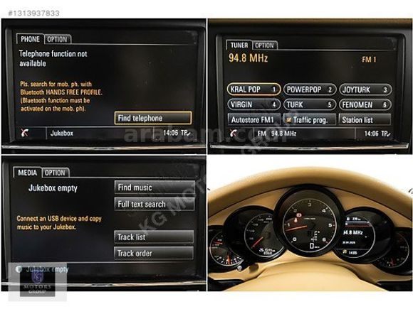 2013 PANAMERA BOSE CHRONE PUSULA SOĞUTMA AİR CARBON