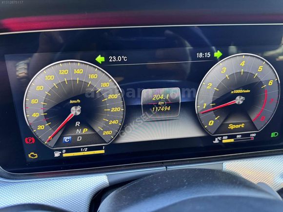 2018 MODEL HATASIZ BOYASIZ E180 AMG COMMAND BURMESTER