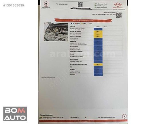 Bom Auto'2017 240.000KM İCON OTOMATİK HASAR KAYITSIZ...!!!