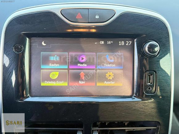 SARI OTOMOTİV'DEN 2016 50 BİN KM RENAULT CLİO 1.5 dCi Icon