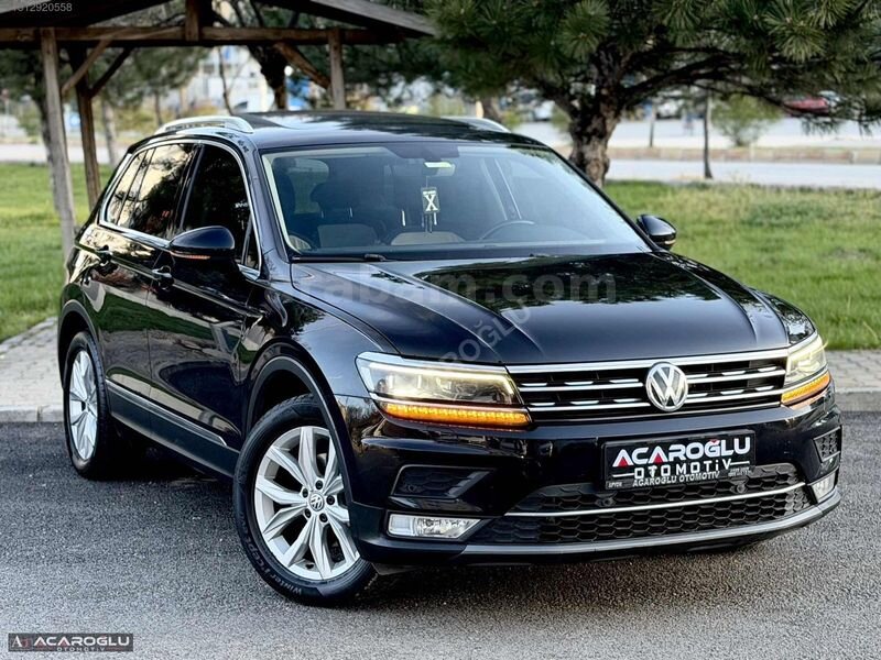 Galeriden Volkswagen Tiguan 1.4 TSI Highline 2016 Model Afyonkarahisar 150.000 km Siyah