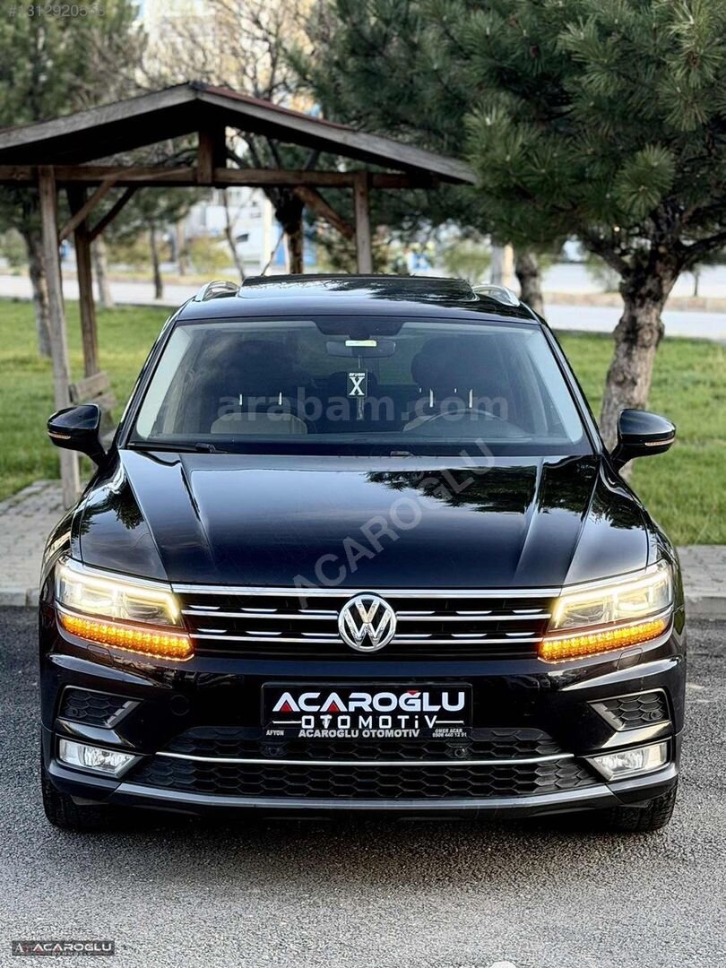 Galeriden Volkswagen Tiguan 1.4 TSI Highline 2016 Model Afyonkarahisar 150.000 km Siyah 2