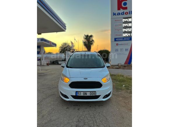 Sahibinden Ford Tourneo Courier 1.6 TDCi Titanium 2017 Model Mersin 136.000 km Beyaz