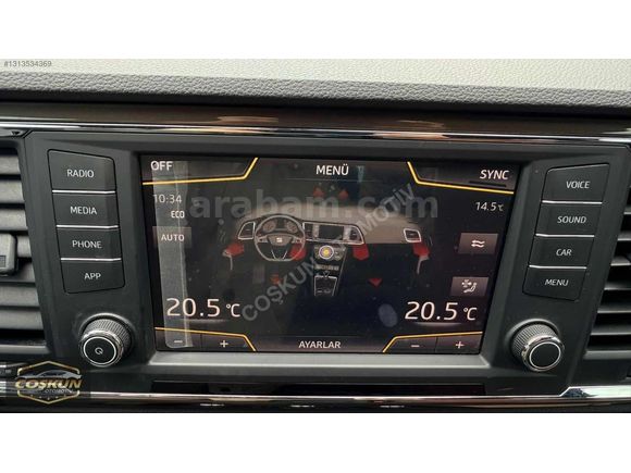 COŞKUN OTOMOTİV | 2017 ATECA 1.4TSI XCELLANCE ACT CAM TAVAN FULL