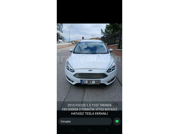 Sahibinden Ford Focus 1.5 TDCi Trend X 2015 Model