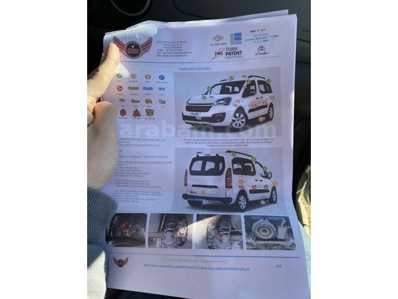 Sahibinden Citroen Berlingo 1.6 HDi Combi X 2009 Model 