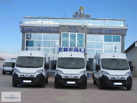 BÜYÜKSOYLU'DAN 2025 MODEL FIAT DUCATO 15m3 PANELVAN 140 HP AC