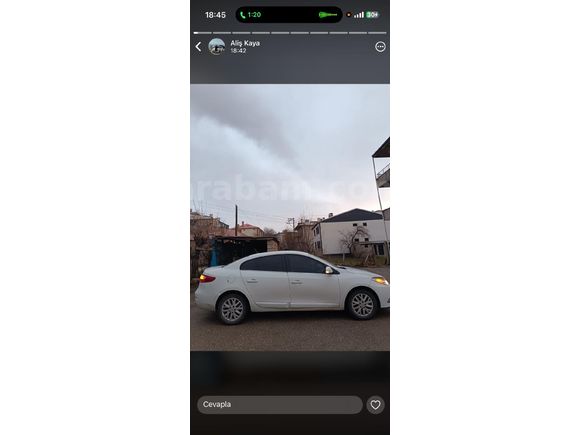 Sahibinden Renault Fluence 1.5 dCi Touch 2015 Model