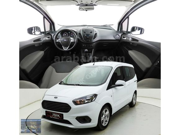 IŞIK'DAN 2021 FORD COURİER 1.5 TDCİ DELUXE 90.000 BİN KM !!!