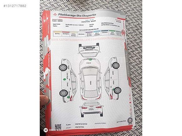HATASIZ OPEL ASTRA PİLOT GARAGE EKSPERİ YÜKLÜ
