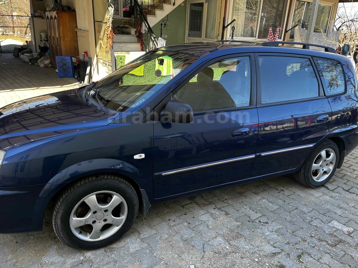 Sahibinden Kia Carens 2.0 CRDi LX 2002 Model Muğla 245.000 km Lacivert 3