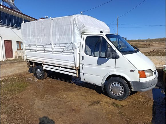 Ford Transit uzun şase 97 model celep kasalı kamyonet