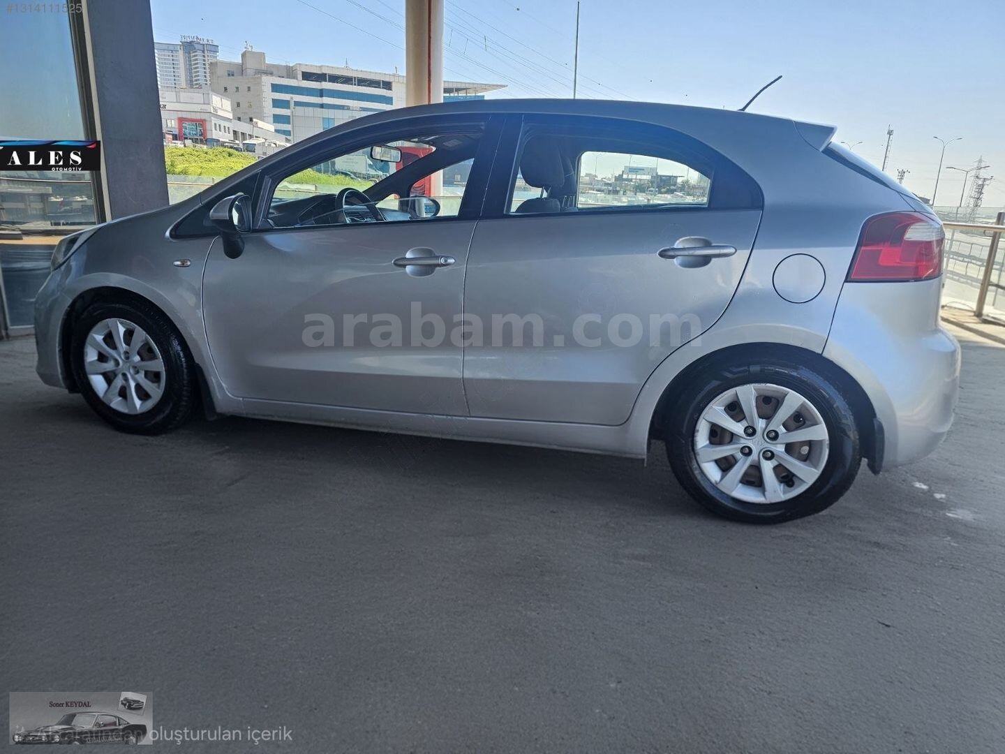 Galeriden Kia Rio 1.25 CVVT Natty 2013 Model İstanbul 215.000 km Gri 7