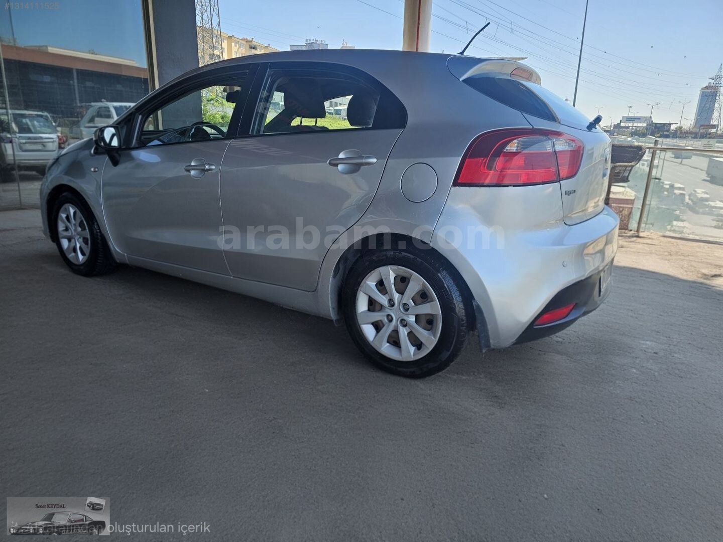 Galeriden Kia Rio 1.25 CVVT Natty 2013 Model İstanbul 215.000 km Gri 6