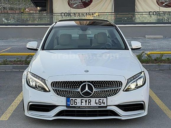 2014-C180-AMG-CAM TAVAN-ÇİFT MERCEK-RECORE-200.000 KM'de