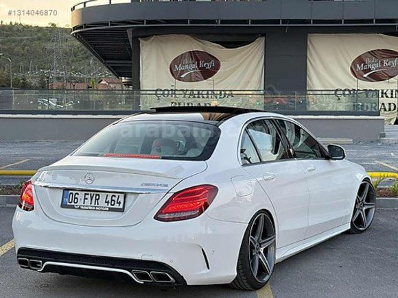 2014-C180-AMG-CAM TAVAN-ÇİFT MERCEK-RECORE-200.000 KM'de
