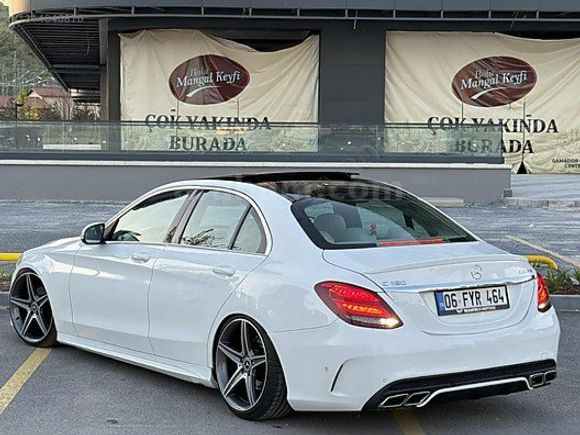 2014-C180-AMG-CAM TAVAN-ÇİFT MERCEK-RECORE-200.000 KM'de