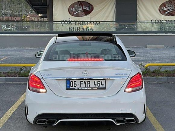 2014-C180-AMG-CAM TAVAN-ÇİFT MERCEK-RECORE-200.000 KM'de