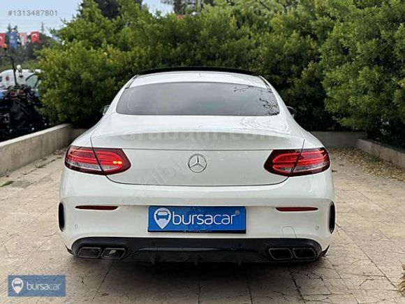 BURSACAR - 2016 MODEL MERCEDES C180 AMG COUPE - HATASIZ