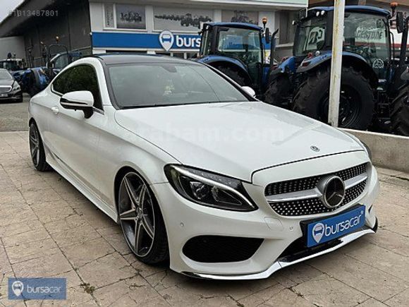 BURSACAR - 2016 MODEL MERCEDES C180 AMG COUPE - HATASIZ