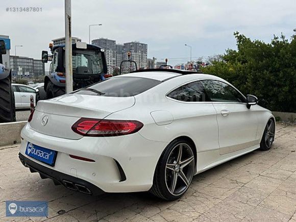 BURSACAR - 2016 MODEL MERCEDES C180 AMG COUPE - HATASIZ
