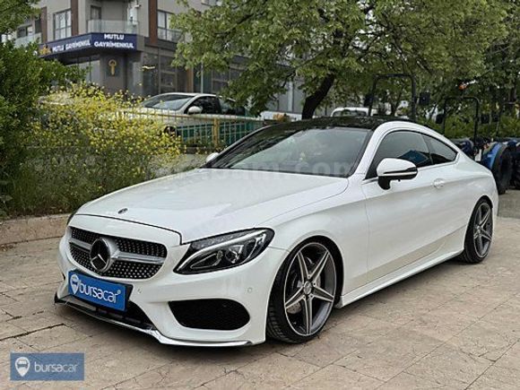BURSACAR - 2016 MODEL MERCEDES C180 AMG COUPE - HATASIZ