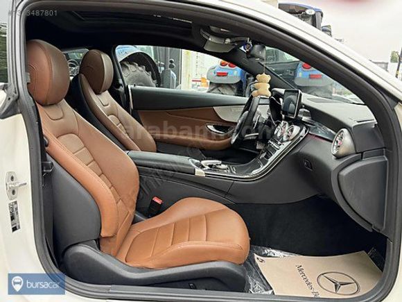 BURSACAR - 2016 MODEL MERCEDES C180 AMG COUPE - HATASIZ