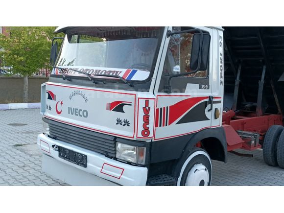 SIFIR SAC DAMPERLİ İVECO 35 9 KAMYONET RUHSATLI ON NUMARA