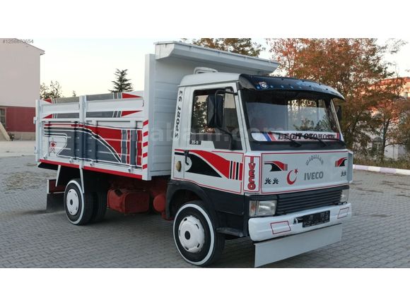 SIFIR SAC DAMPERLİ İVECO 35 9 KAMYONET RUHSATLI ON NUMARA