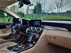 DEĞİŞENSİZ 2021 ÇIKIŞ MERCEDES C200d Dizel Exclsive CAM TAVAN FL