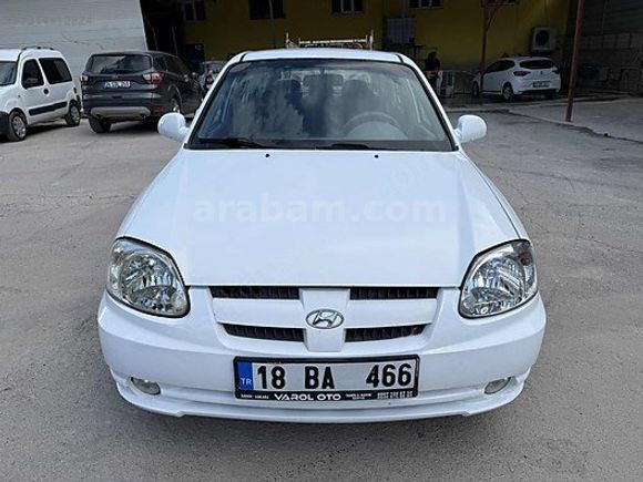 2006 MODEL ACCENT ADMİRA 1.6 LPG'Lİ KAPUT TAVAN BAGAJ BOYASIZ