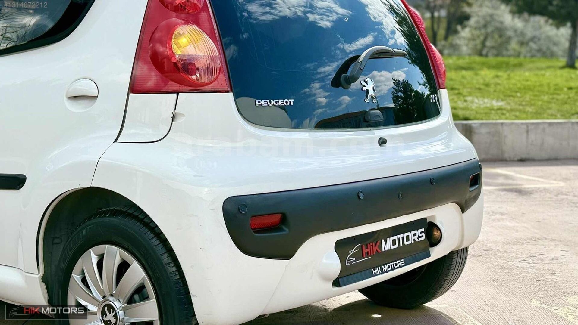 Galeriden Peugeot 107 1.0 Trendy 2011 Model Kütahya 151.000 km Beyaz 5