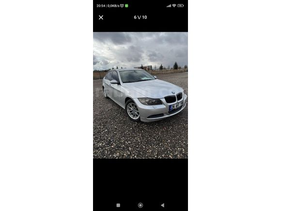 Sahibinden BMW 3 Serisi 320i 2006 Model  338.000 km Gri (titanyum)