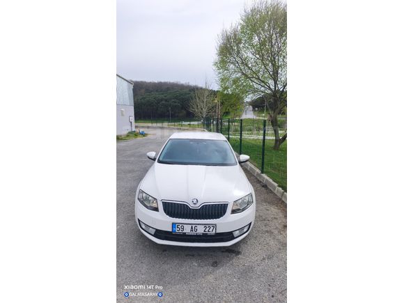 Sahibinden Skoda Octavia 1.6 TDI DSG 2015 Model  254.000 km Beyaz